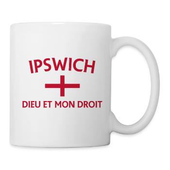 Ipswich heraldic flag - Mug - white - Right