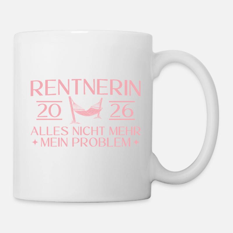 Retraité 2026 - Congé de collègue Pension - Mug blanc - blanc