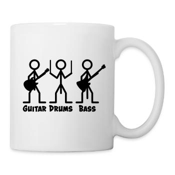 The bass player has the longest dick - Mug - white - Right