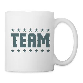 Team Vintage Emblem - Mug - white - Right