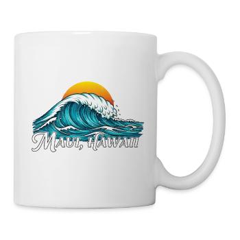 Magic Waves Maui Hawaii Sunset - Mug - white - Right