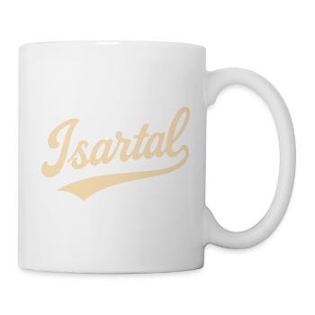 Isar Valley lettering - Mug - white - Right