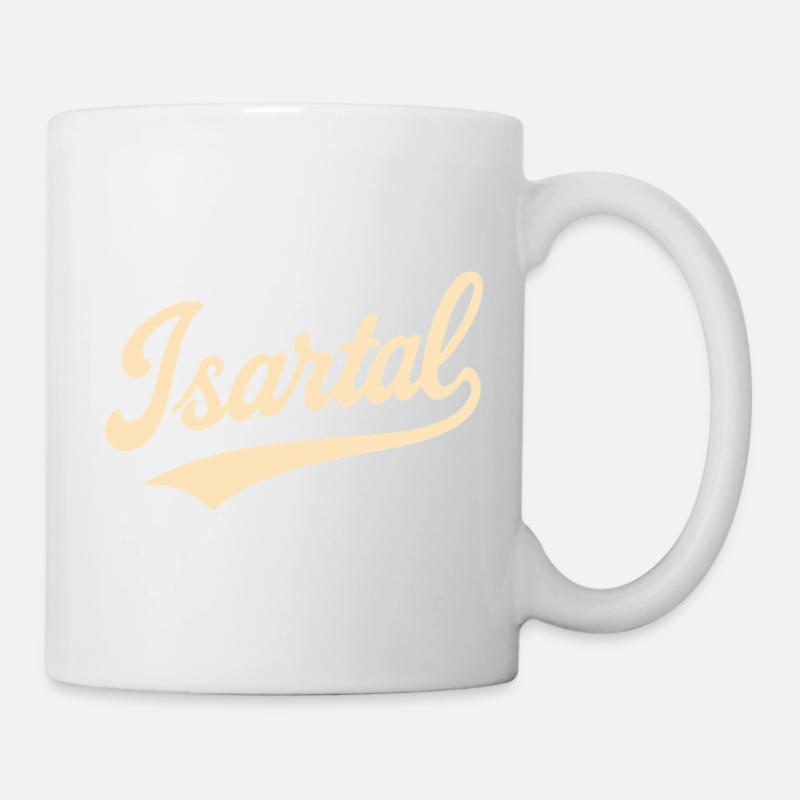 Isar Valley lettering - Mug - white