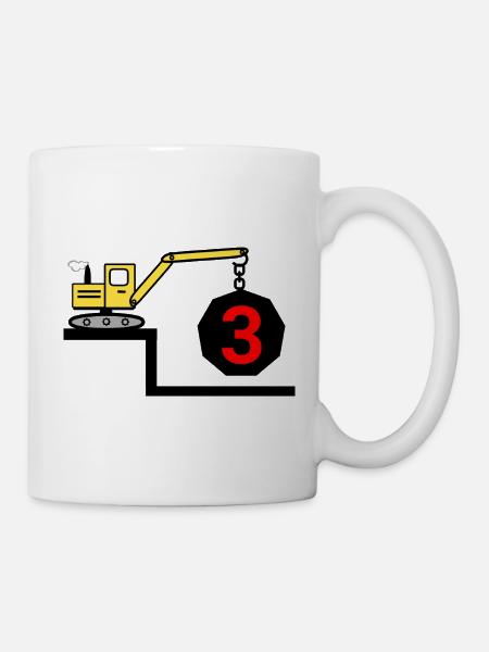 Geburtstag - Tasse - Weiß