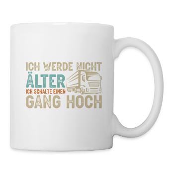 Chauffeur de camion Chauffeur de camion Chauffeur de camion Camionneur - Mug blanc - blanc - Droite