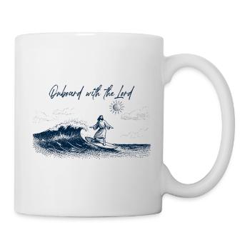 Onboard with the Lord - Mug - white - Right
