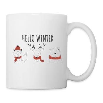 Hello Winter Animal Trio - Mug - white - Right