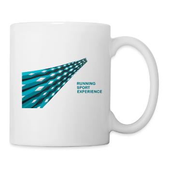 Running sport experience - Mug - white - Right