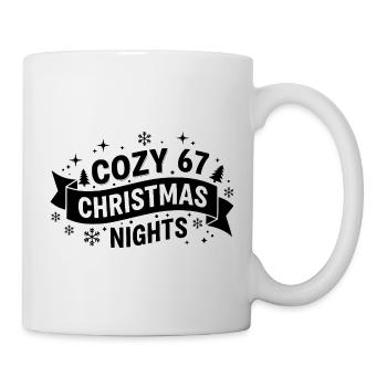 Cozy 67 Christmas Nights - Tasse - Weiß - Rechts