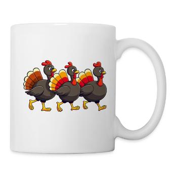 Thanksgiving Truthahn Baby - Tasse - Weiß - Rechts