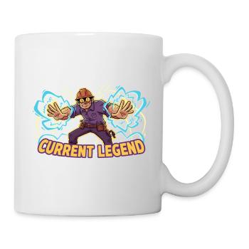 Kraftheld Electrician Current Legend - Mug - white - Right