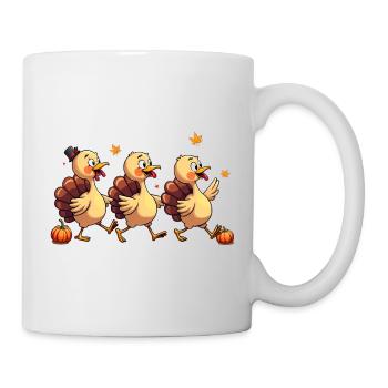 Thanksgiving Truthahn Baby - Tasse - Weiß - Rechts