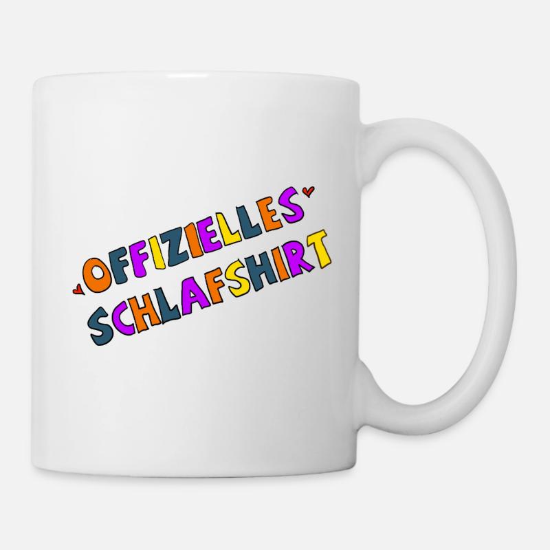 Official Sleep Shirt Color Explosion - Mug - white