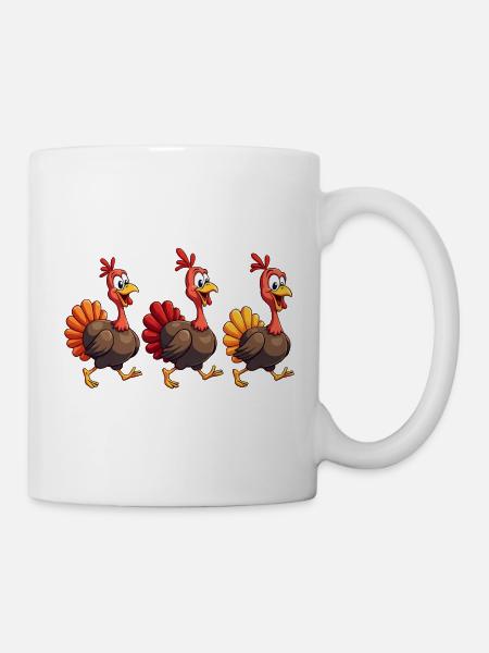 Thanksgiving Truthahn Baby - Tasse - Weiß