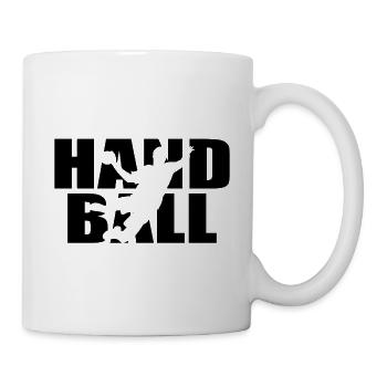 Classic Handball Design – Team Spirit & Power - Mug - white - Right