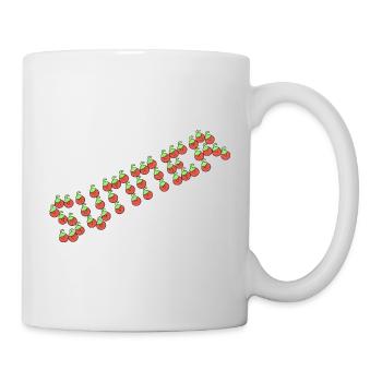 Tomate d’été - Mug blanc - blanc - Droite