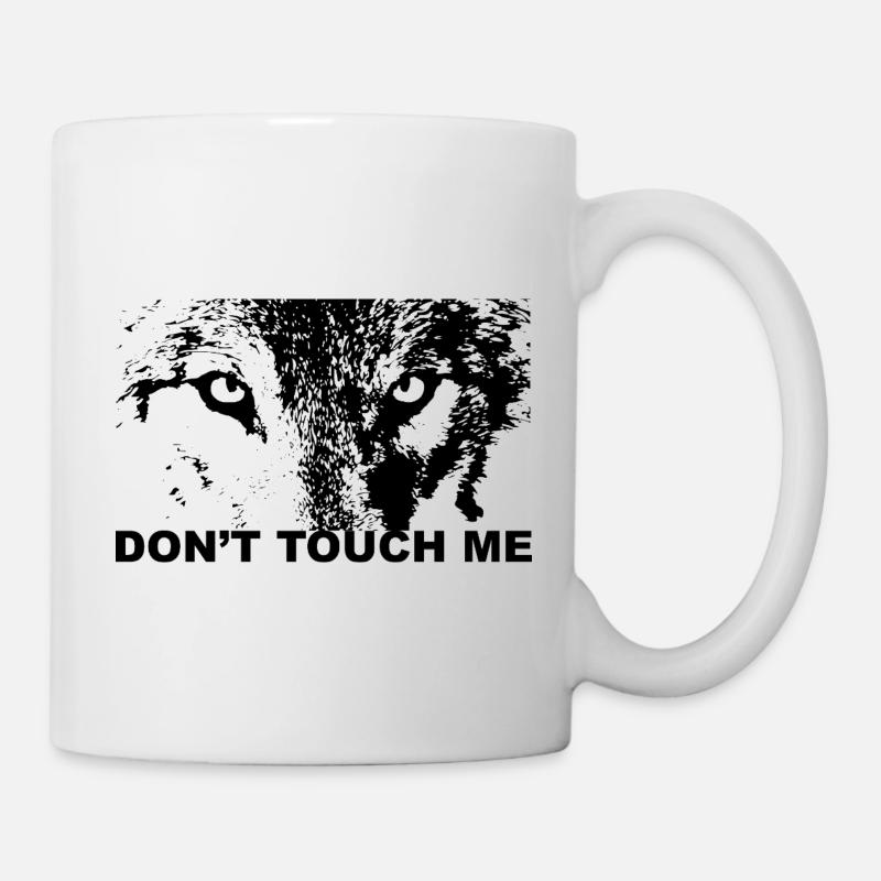 Wolf - Tasse - Weiß
