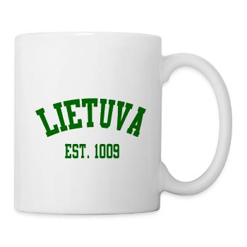 Lietuva Heritage EST 1009 - Mug - white - Right