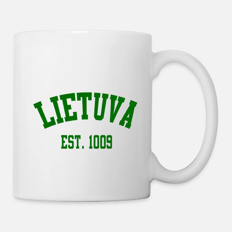 Lietuva Heritage EST 1009 - Mug blanc - blanc