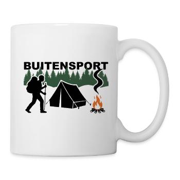 Sport im Freien - Tasse - Weiß - Rechts