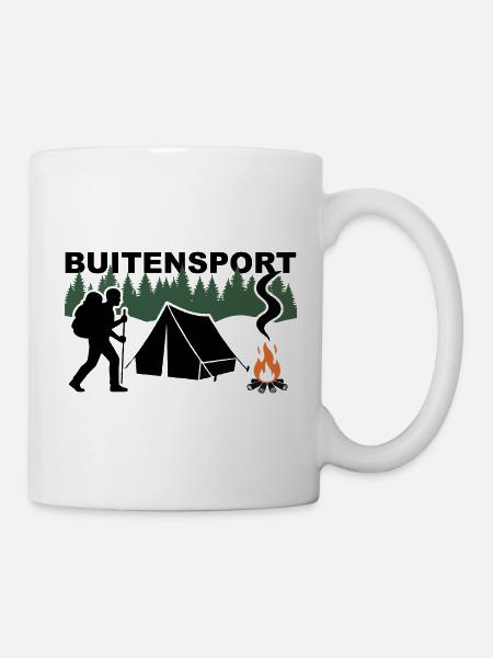 Sport im Freien - Tasse - Weiß