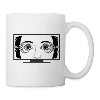 STOP WATCHING TV - geek & scifi - Mug - white - Right