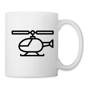 helicopter - Mug - white - Right