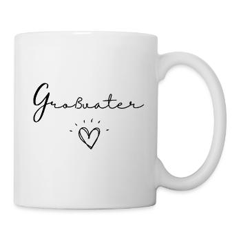 Großvater - Tasse - Weiß - Rechts