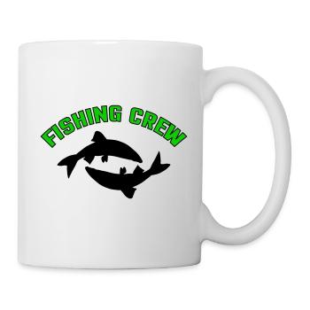 Fisch Crew - Tasse - Weiß - Rechts