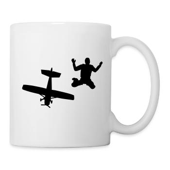 Skydiver - Tasse - Weiß - Rechts