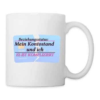 My Account Balance & Me – It's Complicated - Mug - white - Right