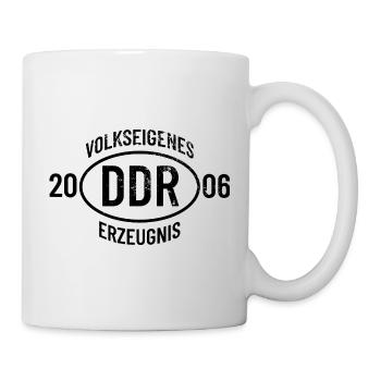 DDR Geburtstag Shirt, Hoodie, Tasse Jahrgang 2006 - Tasse - Weiß - Rechts