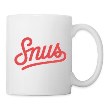 Snus – Nikotinbeutel Zyn T-Shirt - Tasse - Weiß - Rechts