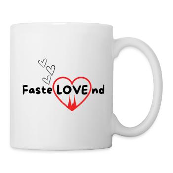 Fastelovend Köln Shirt Heimatliebe für Karneval - Tasse - Weiß - Rechts