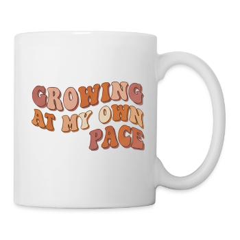 I Grow at My Own Pace - Mug - white - Right