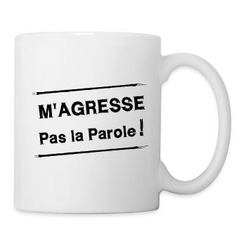 DON'T ATTACK ME THE WORD! - Mug - white - Right
