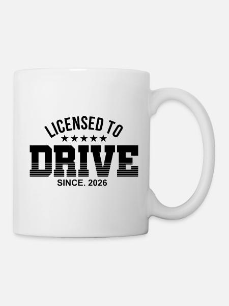 Führerschein bestanden 2026 Führerscheinprüfung - Tasse - Weiß