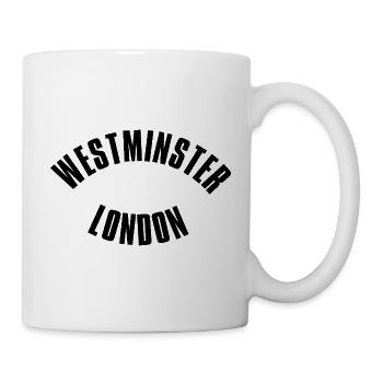 Westminster-London-Emblem - Tasse - Weiß - Rechts