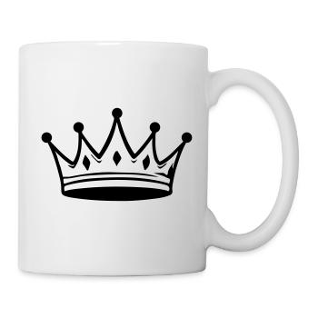 Crown King Symbol - Mug - white - Right