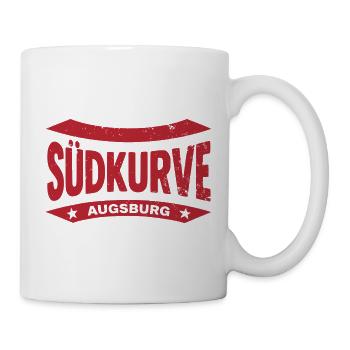 Augsburg Südkurve Stadium Hoodie, Bag, Mug - Mug - white - Right