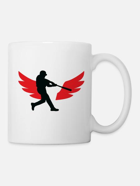Baseball – Sport - Tasse - Weiß