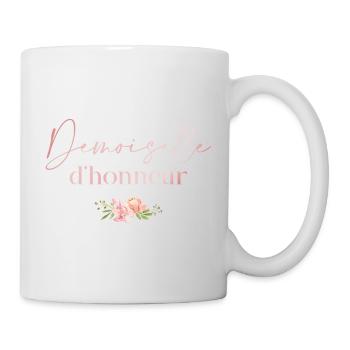 Floral Bridesmaid - Mug - white - Right