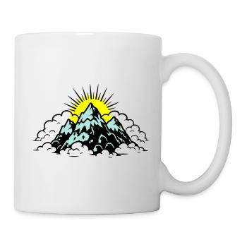 Mountains Alps Nature - Mug - white - Right