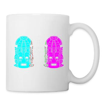 Maya kalender aztec Inka - Tasse - Weiß - Rechts