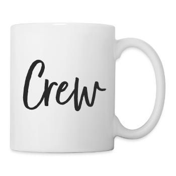 Crew Hand Lettering Design - Mug - white - Right