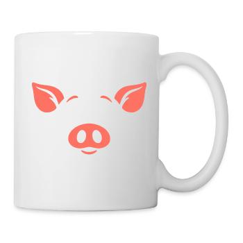 Piglets | Big Face Costume Carnival Disguise - Mug - white - Right