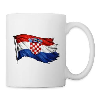 Croatia Flag - Mug - white - Right