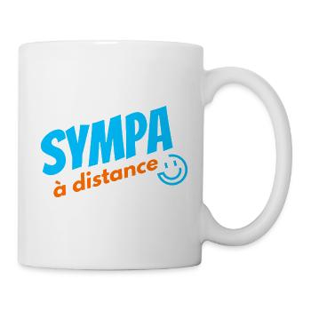 Aus der Ferne cool - Tasse - Weiß - Rechts