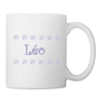 Leo Ornate Floral - Tasse - Weiß - Rechts