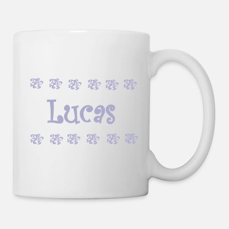 Lucas Florale Pastel - Mug blanc - blanc